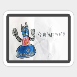 Guntank World Sticker